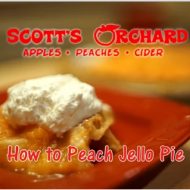 Peach Jello Pie