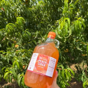 Half Gallon Peach Cider